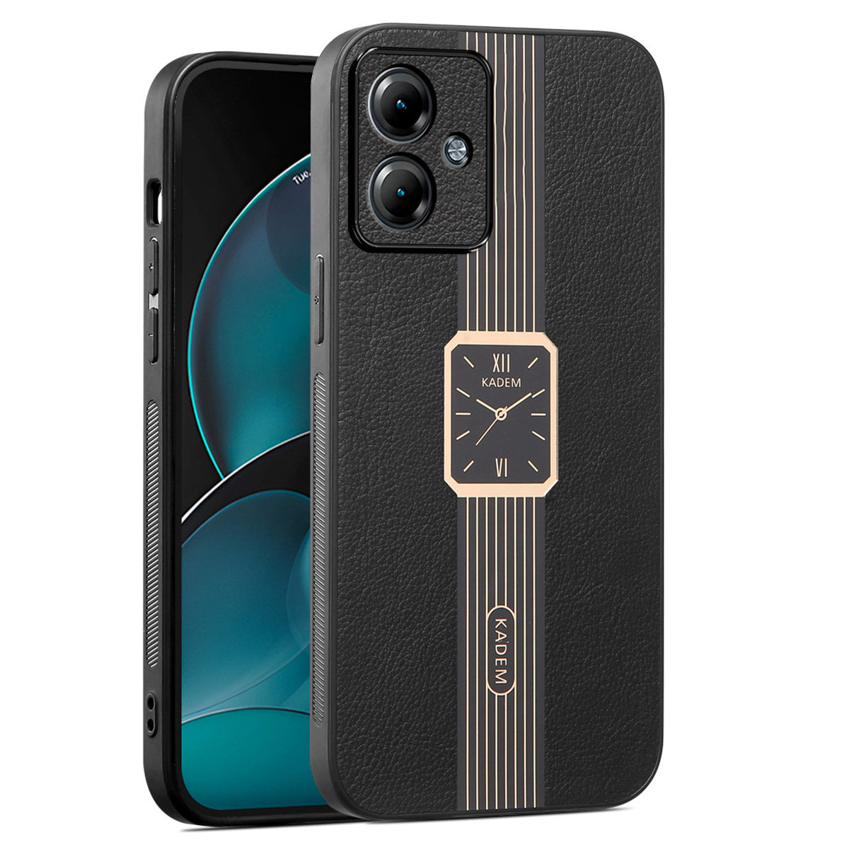 KADEM For Motorola Moto G14 4G Case Watch Pattern Anti-drop Mobile Phone Cover KADEM For Motorola Moto G14 4G Case Watch Pattern Anti-drop Mobile Phone Cover